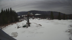 Horní část sjezdovky Skiareálu Ramzová