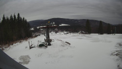 Horní část sjezdovky Skiareálu Ramzová