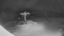 Horní část sjezdovky Skiareálu Ramzová