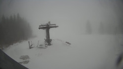 Horní část sjezdovky Skiareálu Ramzová