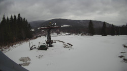 Horní část sjezdovky Skiareálu Ramzová