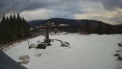 Horní část sjezdovky Skiareálu Ramzová