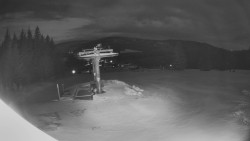 Horní část sjezdovky Skiareálu Ramzová