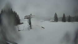 Horní část sjezdovky Skiareálu Ramzová