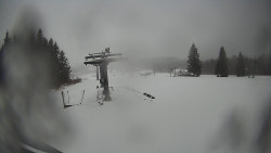 Horní část sjezdovky Skiareálu Ramzová