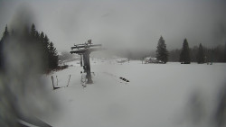 Horní část sjezdovky Skiareálu Ramzová