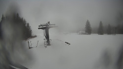 Horní část sjezdovky Skiareálu Ramzová