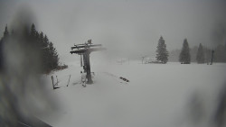 Horní část sjezdovky Skiareálu Ramzová