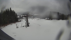 Horní část sjezdovky Skiareálu Ramzová