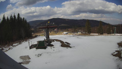 Horní část sjezdovky Skiareálu Ramzová