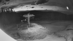 Horní část sjezdovky Skiareálu Ramzová