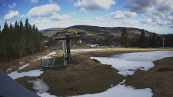 Horní část sjezdovky Skiareálu Ramzová