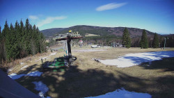 Horní část sjezdovky Skiareálu Ramzová