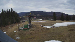 Horní část sjezdovky Skiareálu Ramzová