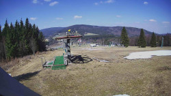 Horní část sjezdovky Skiareálu Ramzová