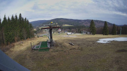 Horní část sjezdovky Skiareálu Ramzová