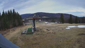 Horské atrakce Ramzová - Horní část sjezdovky Skiareálu Ramzová - 14.4.2026 v 06:30