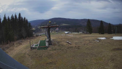 Horní část sjezdovky Skiareálu Ramzová