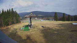 Horní část sjezdovky Skiareálu Ramzová