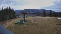 Horní část sjezdovky Skiareálu Ramzová