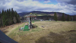 Horní část sjezdovky Skiareálu Ramzová