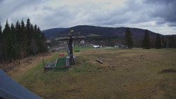 Horní část sjezdovky Skiareálu Ramzová