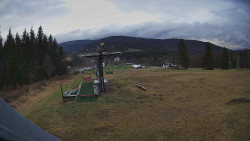 Horní část sjezdovky Skiareálu Ramzová