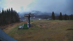 Horní část sjezdovky Skiareálu Ramzová