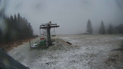 Horní část sjezdovky Skiareálu Ramzová