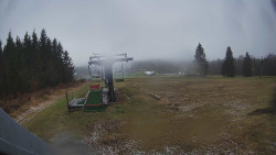 Horní část sjezdovky Skiareálu Ramzová