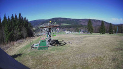 Horní část sjezdovky Skiareálu Ramzová