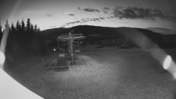 Horní část sjezdovky Skiareálu Ramzová