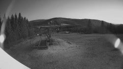 Horní část sjezdovky Skiareálu Ramzová