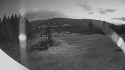 Horní část sjezdovky Skiareálu Ramzová