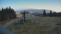 Horní část sjezdovky Skiareálu Ramzová