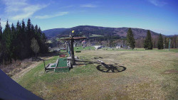 Horní část sjezdovky Skiareálu Ramzová