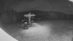 Horní část sjezdovky Skiareálu Ramzová