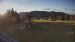 Horní část sjezdovky Skiareálu Ramzová