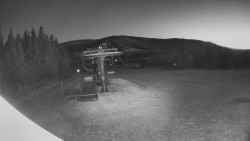 Horní část sjezdovky Skiareálu Ramzová