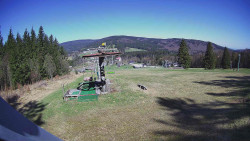 Horní část sjezdovky Skiareálu Ramzová