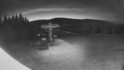 Horní část sjezdovky Skiareálu Ramzová