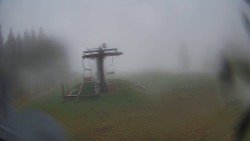 Horní část sjezdovky Skiareálu Ramzová