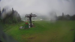 Horní část sjezdovky Skiareálu Ramzová