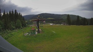 Bergattraktionen Ramzová - Oberer Teil der Skipiste im Skigebiet Ramzová - 16.6.2026 v 17:30 Bergattraktionen Ramzová - Oberer Teil der Skipiste im Skigebiet Ramzová - 16.6.2026 v 17:30