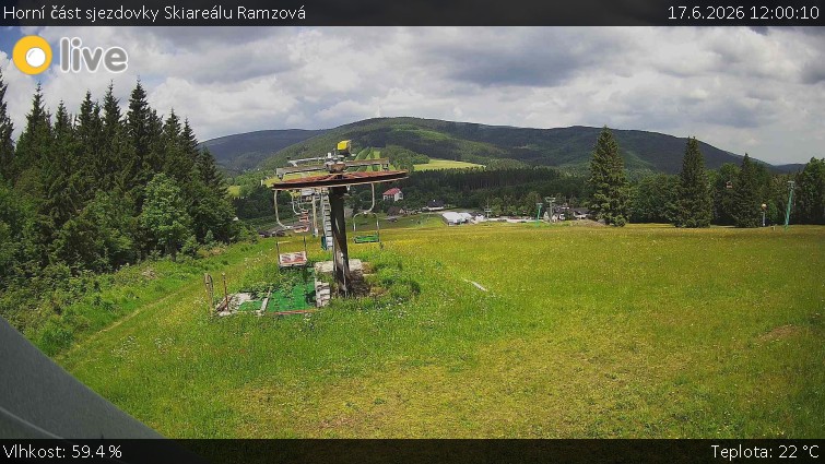Horské atrakce Ramzová - Horní část sjezdovky Skiareálu Ramzová - 17.6.2026 v 12:00