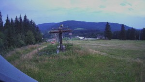 Mountain attractions Ramzová - Upper part of the ski slope at the Ramzová Ski Resort - 1.8.2026 v 05:30 Mountain attractions Ramzová - Upper part of the ski slope at the Ramzová Ski Resort - 1.8.2026 v 05:30