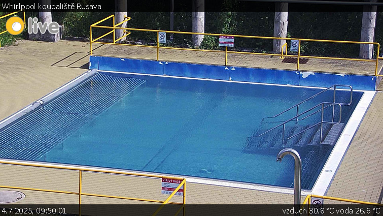 Koupaliště Rusava - Whirlpool koupaliště Rusava - 4.7.2025 v 09:50 Koupaliště Rusava - Whirlpool koupaliště Rusava - 4.7.2025 v 09:50