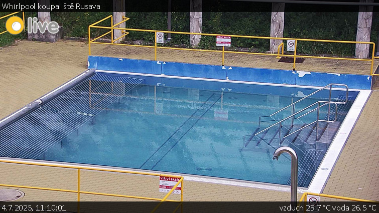 Koupaliště Rusava - Whirlpool koupaliště Rusava - 4.7.2025 v 11:10 Koupaliště Rusava - Whirlpool koupaliště Rusava - 4.7.2025 v 11:10