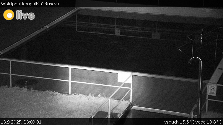 Koupaliště Rusava - Whirlpool koupaliště Rusava - 13.9.2025 v 23:00 Koupaliště Rusava - Whirlpool koupaliště Rusava - 13.9.2025 v 23:00
