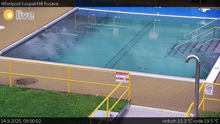 Koupaliště Rusava - Whirlpool koupaliště Rusava - 14.9.2025 v 08:00 Koupaliště Rusava - Whirlpool koupaliště Rusava - 14.9.2025 v 08:00
